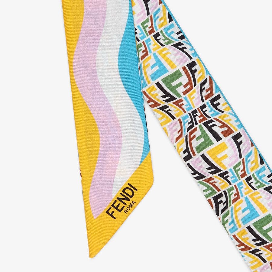 Multicolor twill bandeau - 2