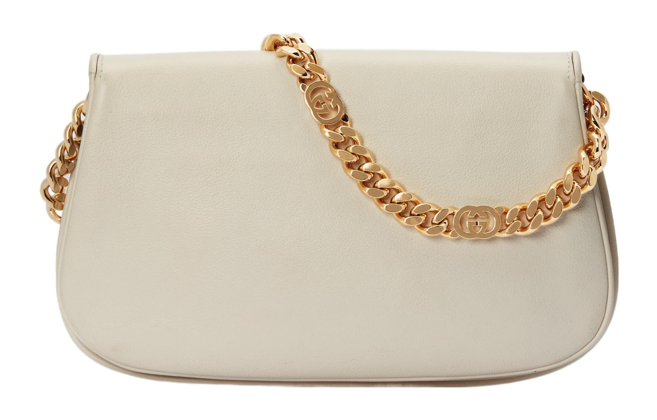 (WMNS) Gucci Blondie Shoulder Bag 'White' 699268-UXX0G-9022 - 4