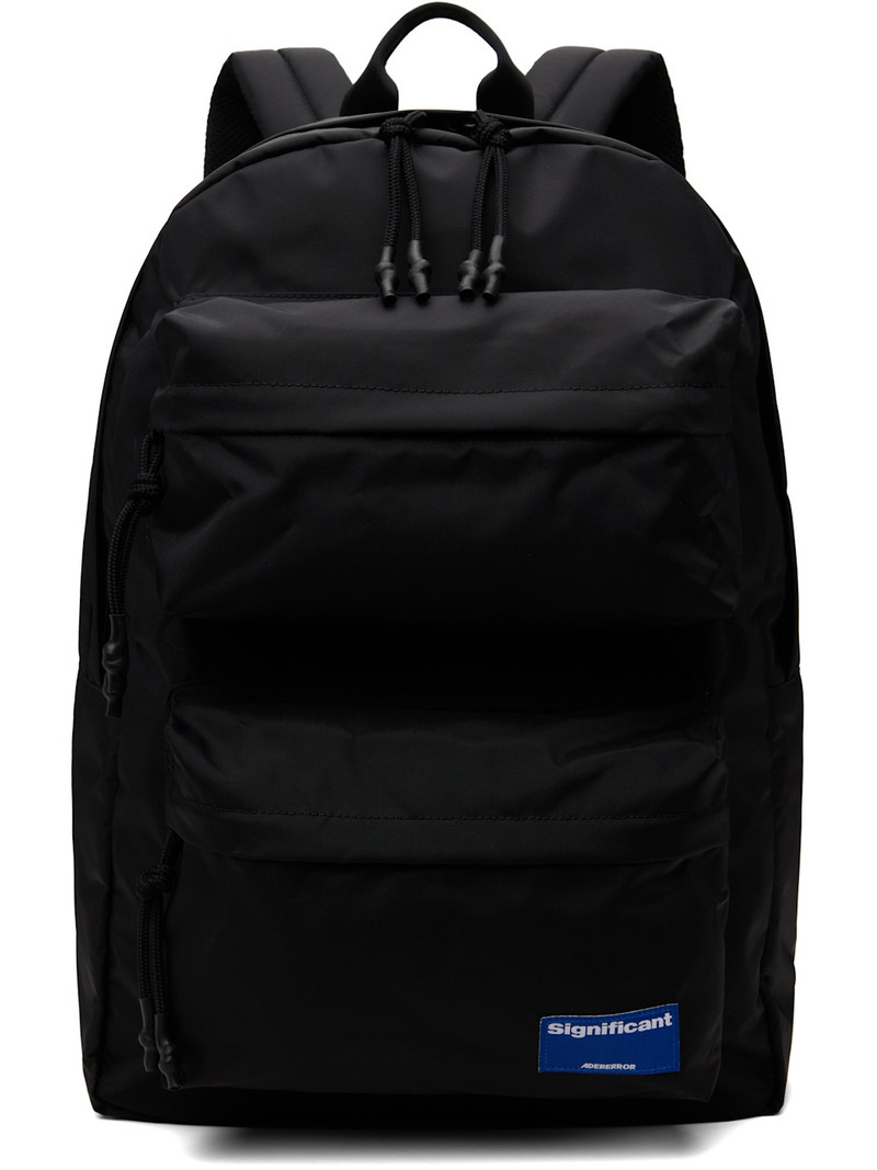 Black Significant Tag 03 Backpack - 1