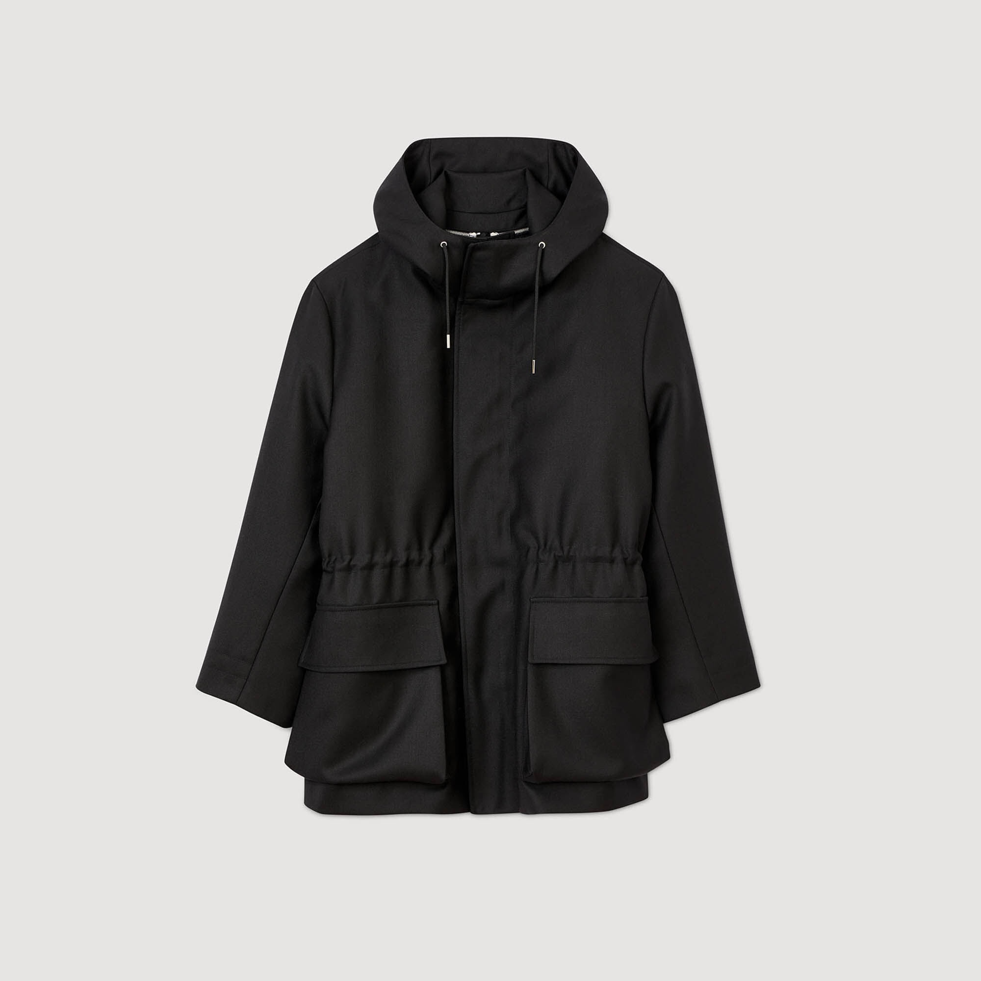 TECHNICAL FABRIC PARKA - 1