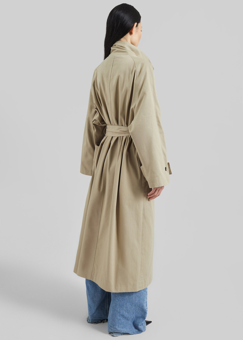 Lenoir Trench Coat - Beige 9