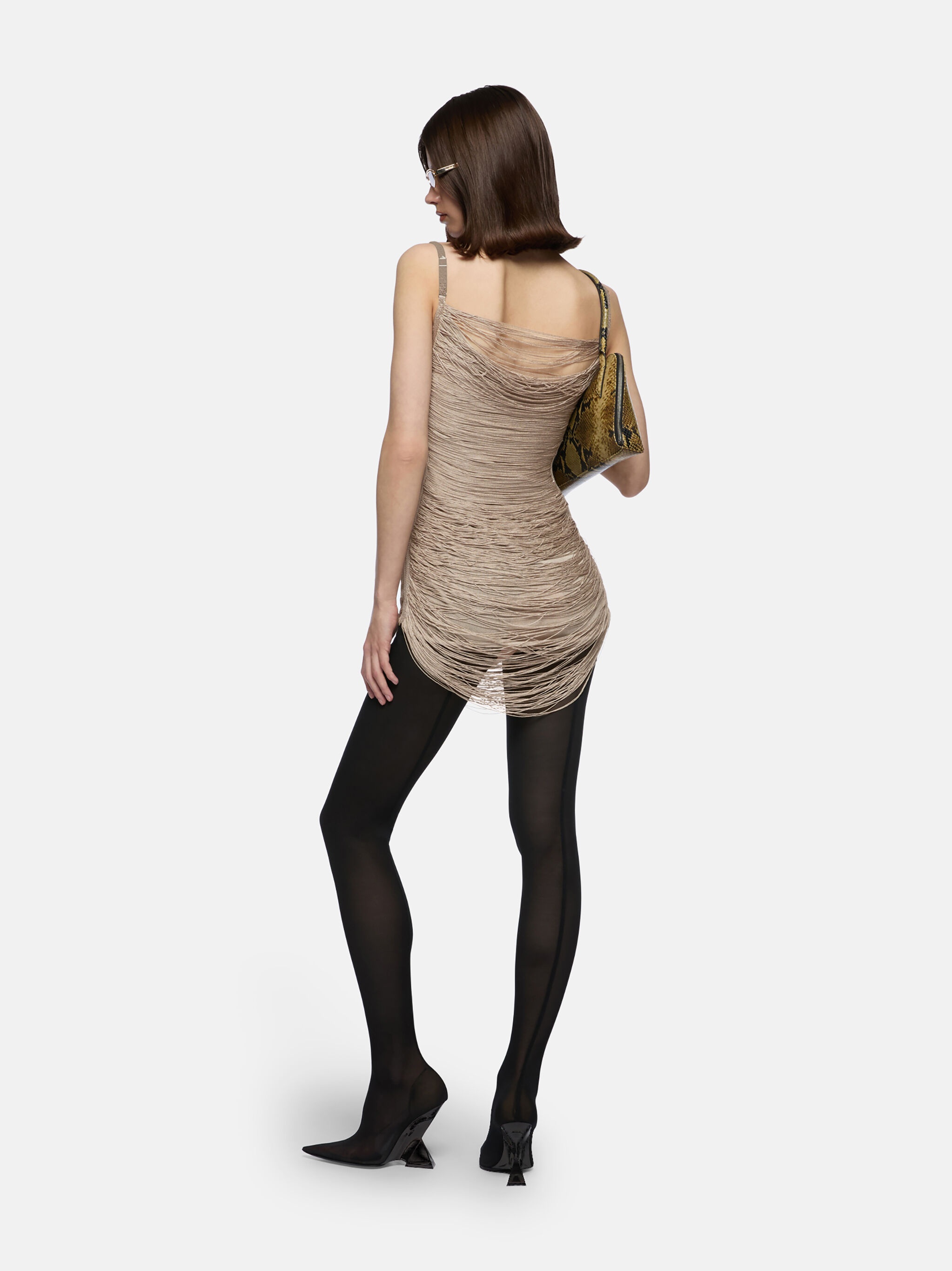 MINI DRESS SILVER - 3