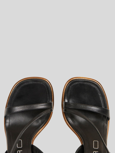 Etro LEATHER SANDALS AND STRAPS outlook