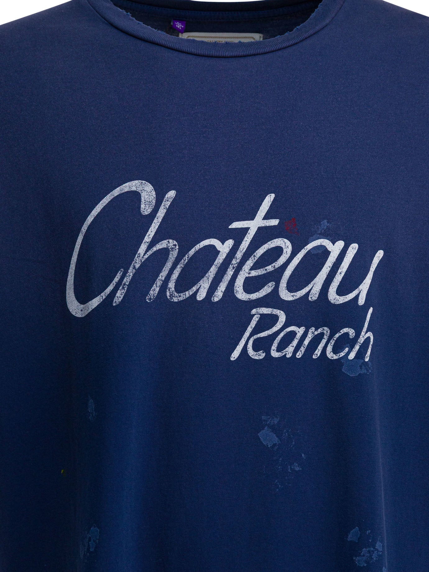 Chateau Ranch T-Shirts Blue - 3