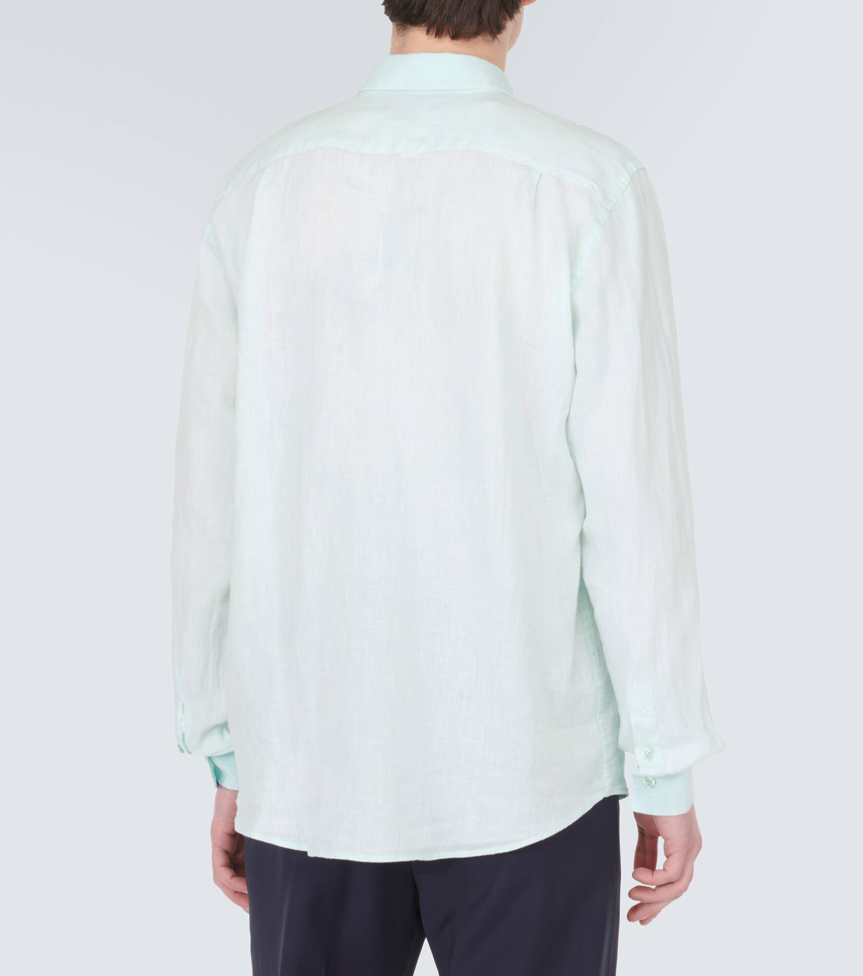 Caroubis linen shirt - 4