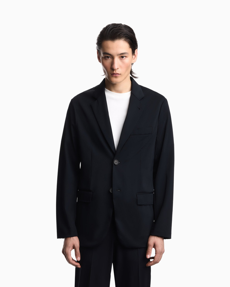 EMPORIO ARMANI STRETCH-NYLON BLAZER outlook