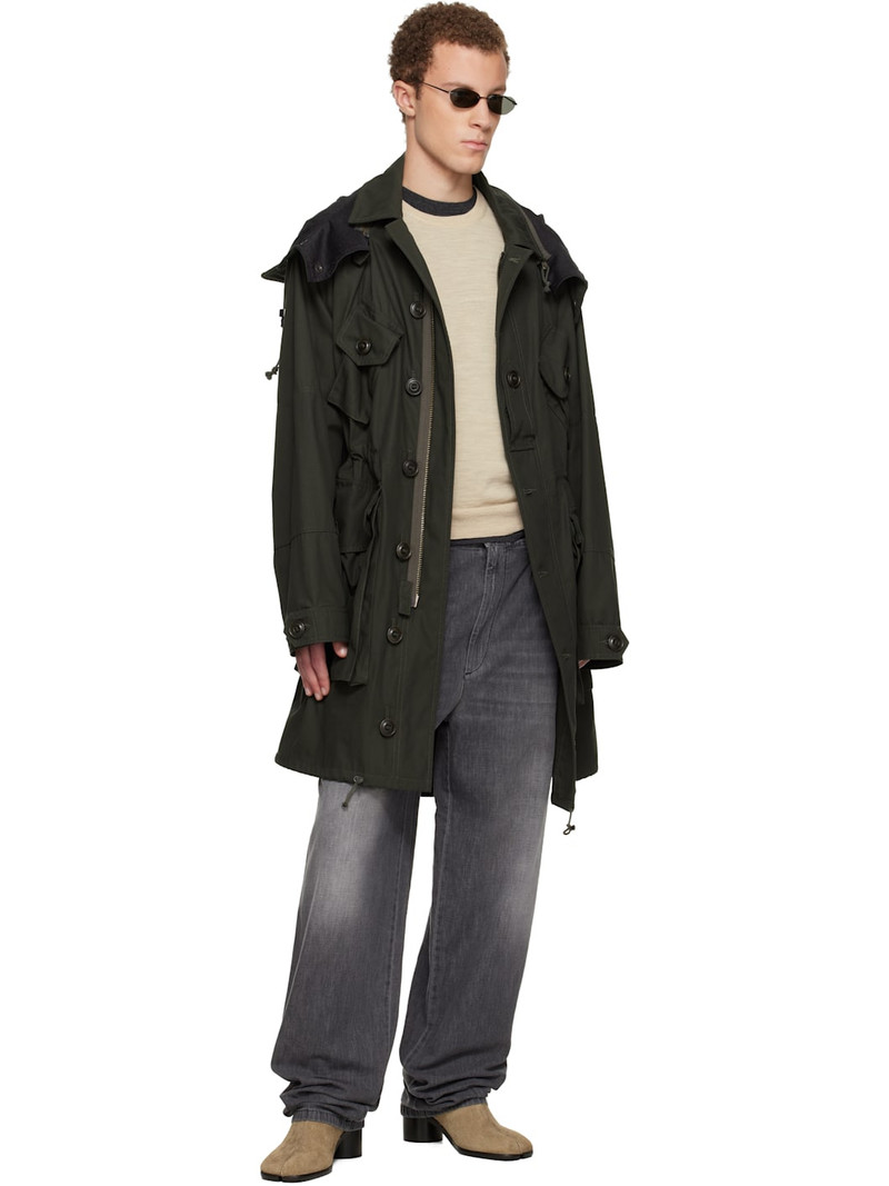 Maison Margiela Gray Straight-Leg Jeans outlook