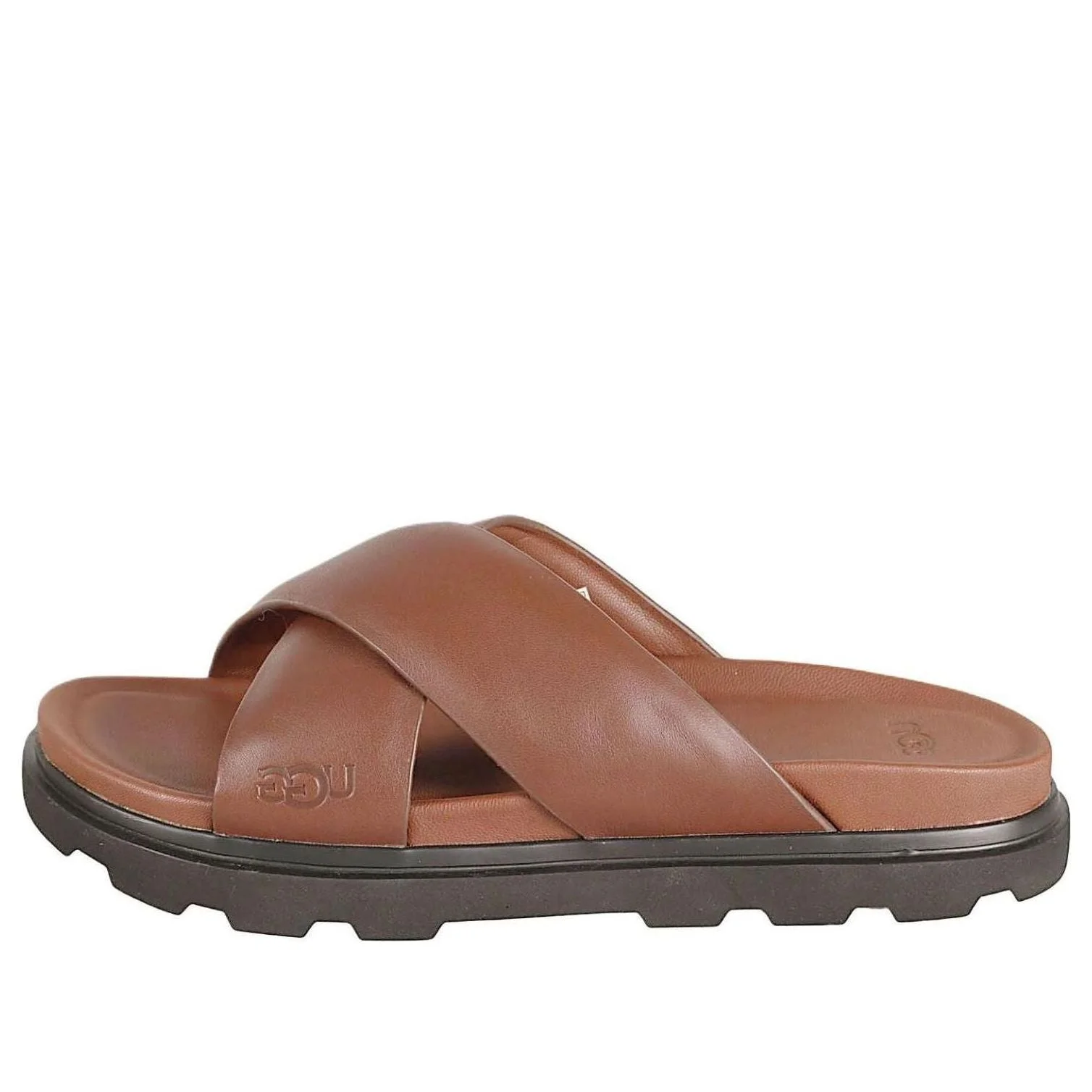 UGG Capitola Cross Slide Sandal 'Cognac' 1153076-COG - 1