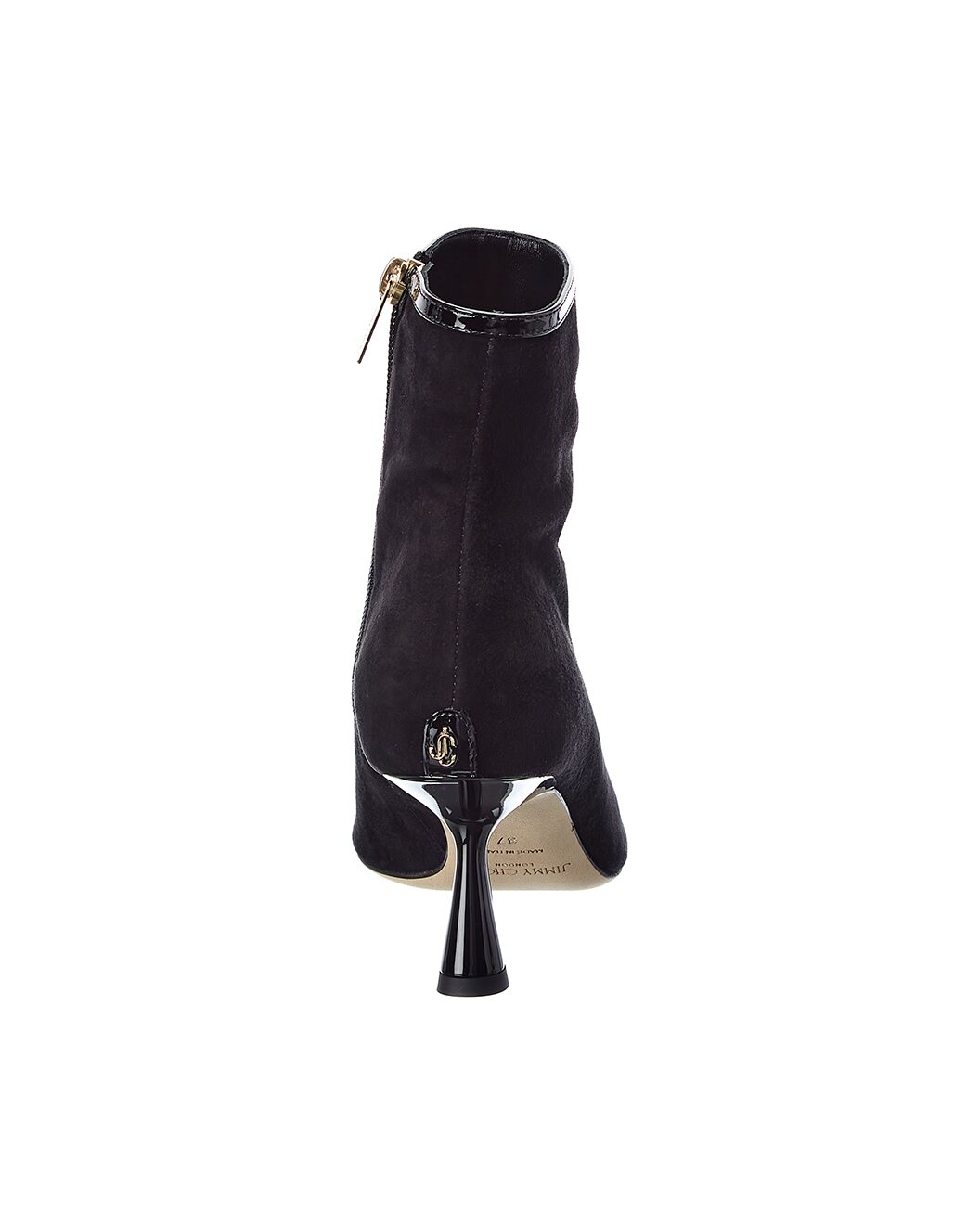 Jimmy Choo Kix/Z 65 Suede & Patent Bootie - 3