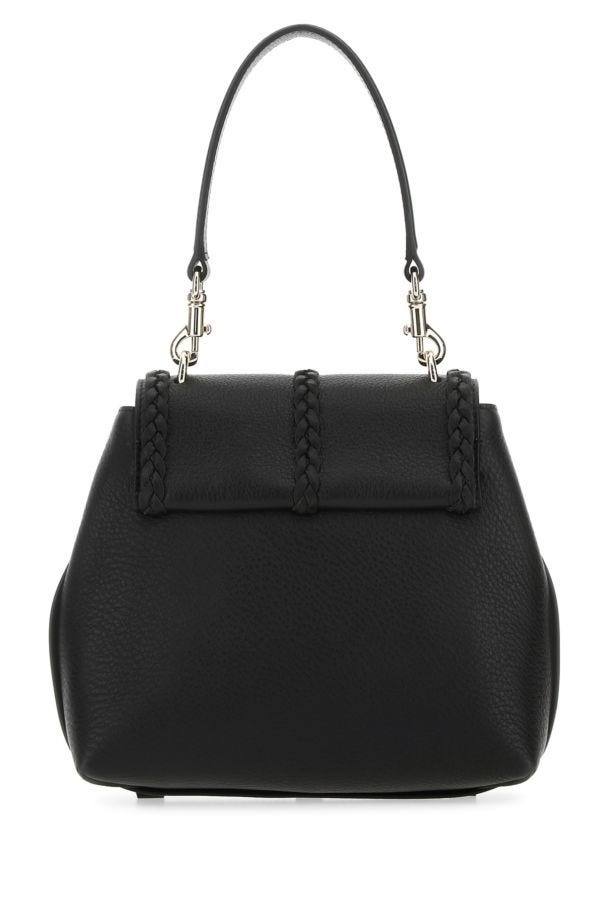 Black leather small Penelope handbag - 3