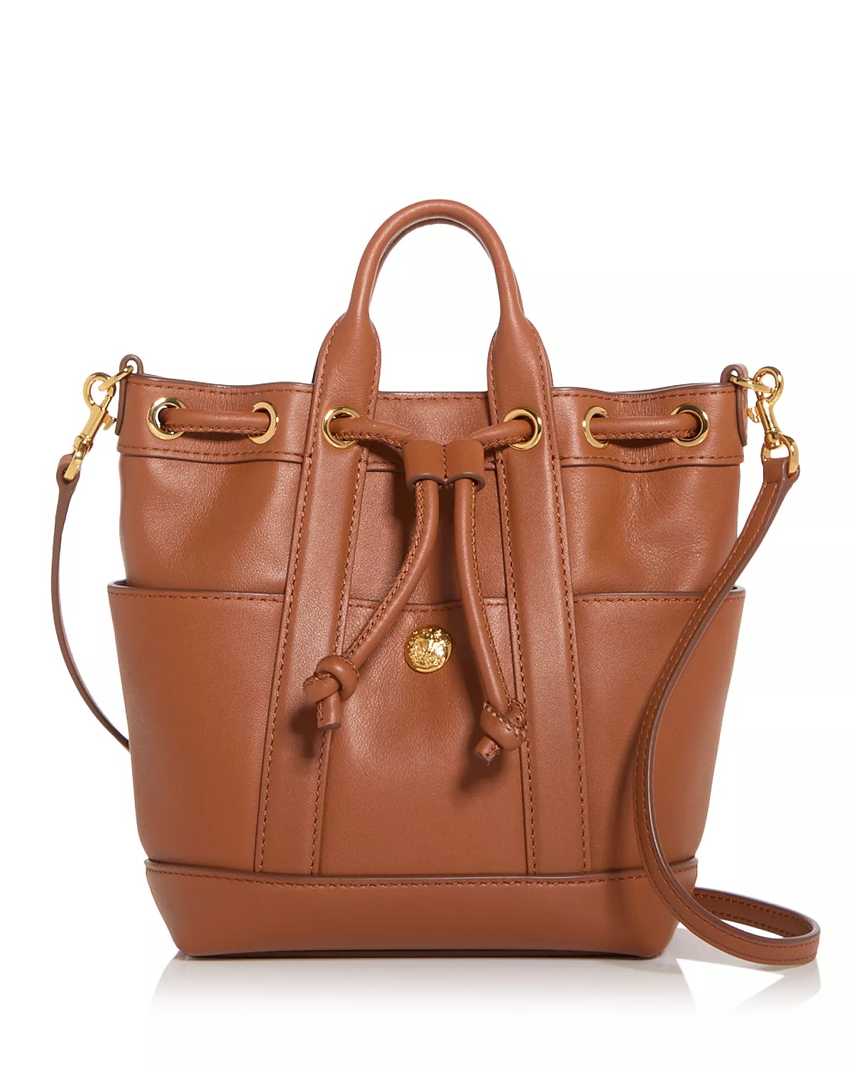 Mini Goody Leather Bucket Bag - 1