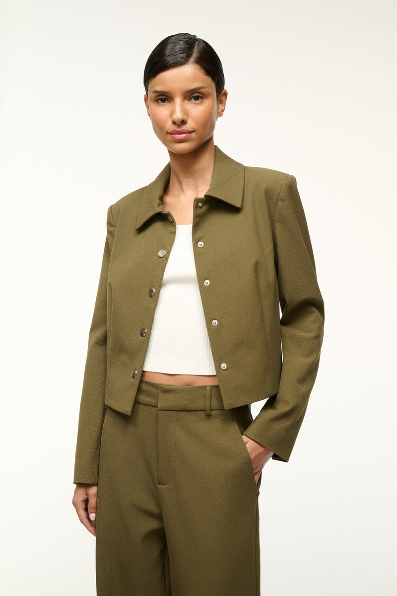 STAUD STAUD MARINO JACKET SERGEANT GREEN outlook