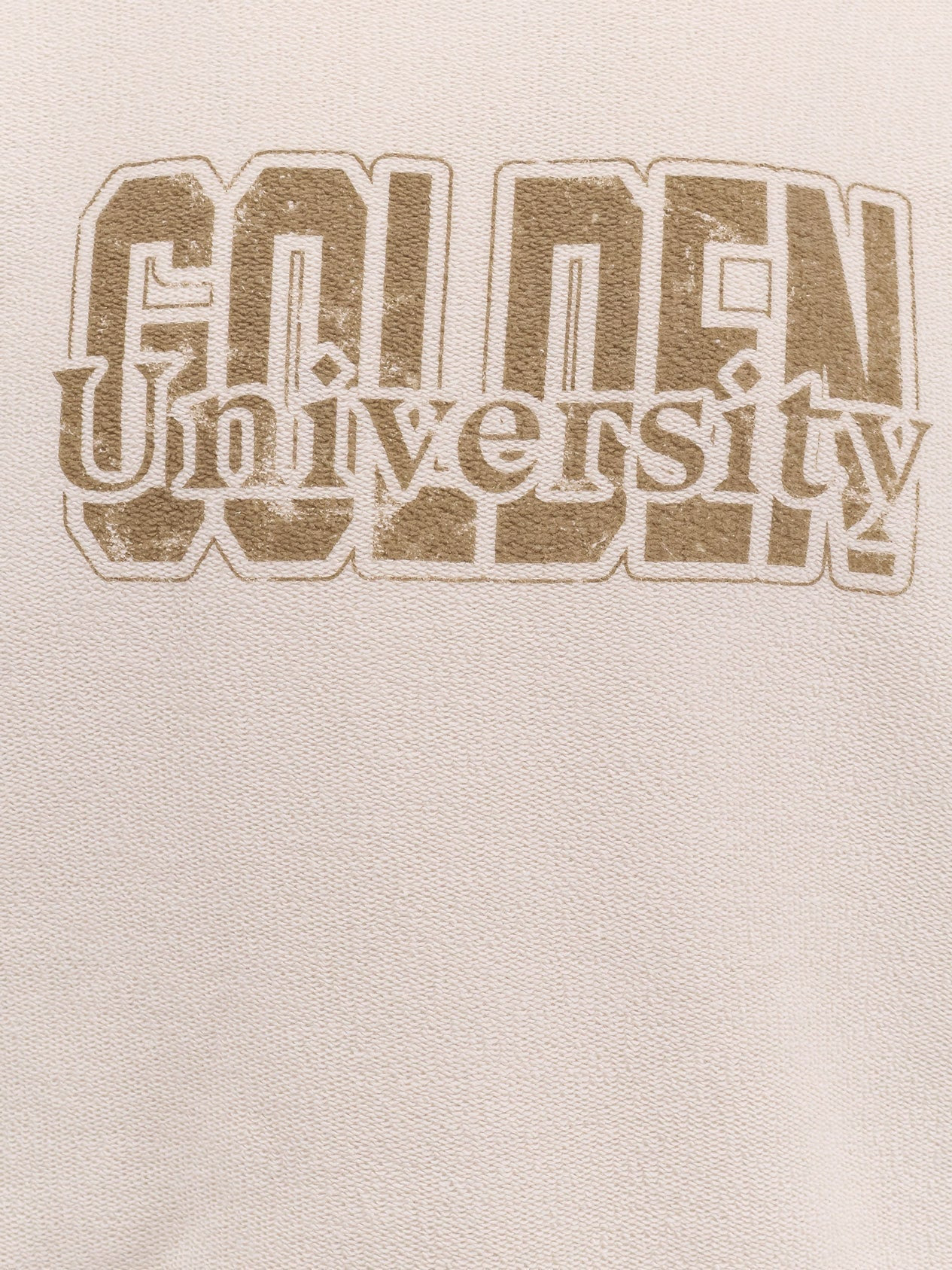 Golden Goose Deluxe Brand Men Cotton Sweatshirt With Logo Print - 3