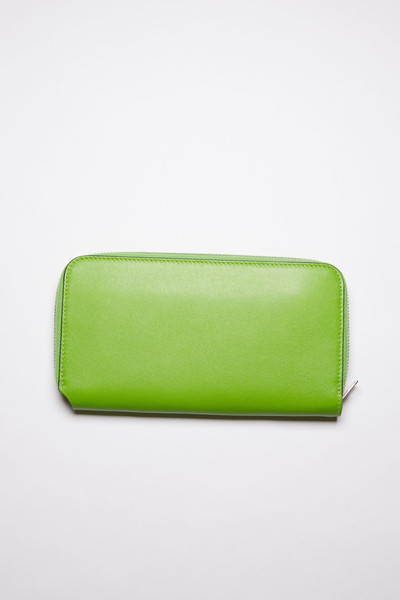 Acne Studios Continental wallet - Multi green outlook