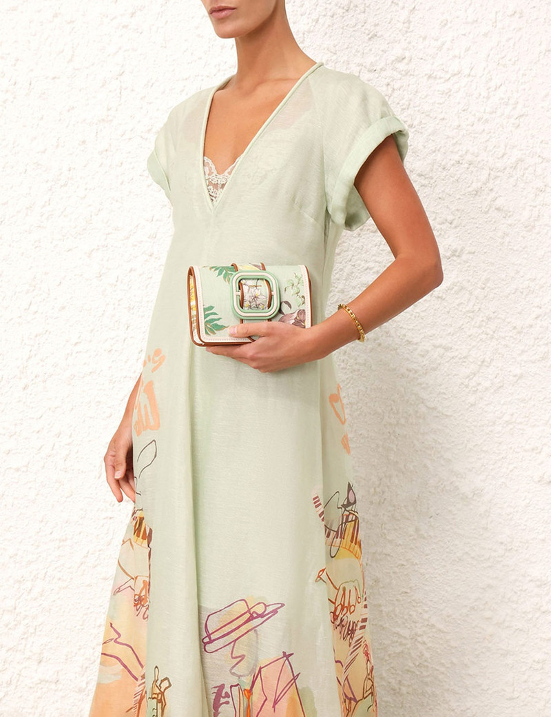 PRINTED SMALL CROSS BODY BAG 8