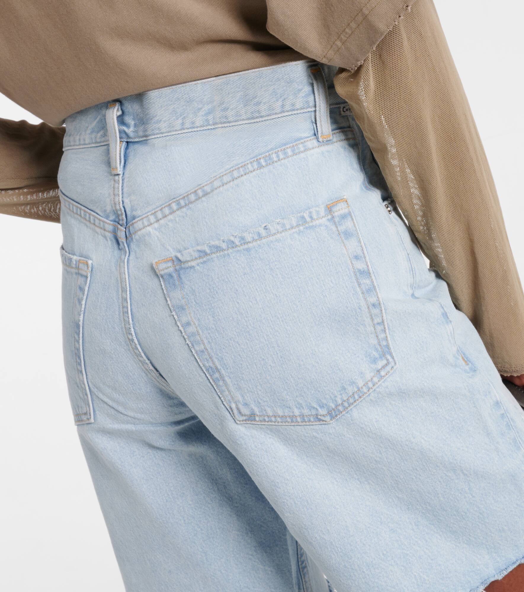 Ayla distressed denim shorts - 5