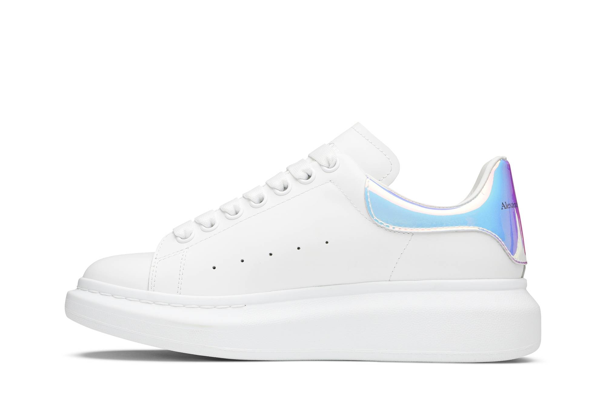Alexander McQueen Oversized Sneaker 'White Iridescent' - 3