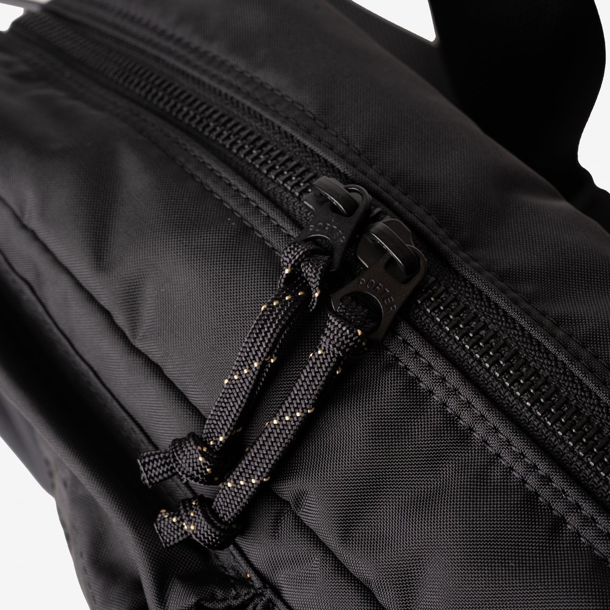 POR-FOR-WAS-BLK Porter - Yoshida & Co. - Force 2Way Waist Bag - Black - 7