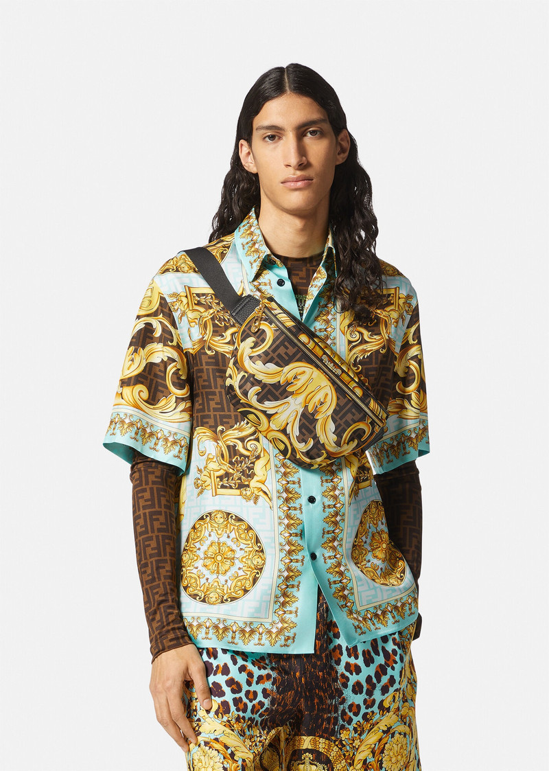 Fendace Gold Baroque Belt Bag 6