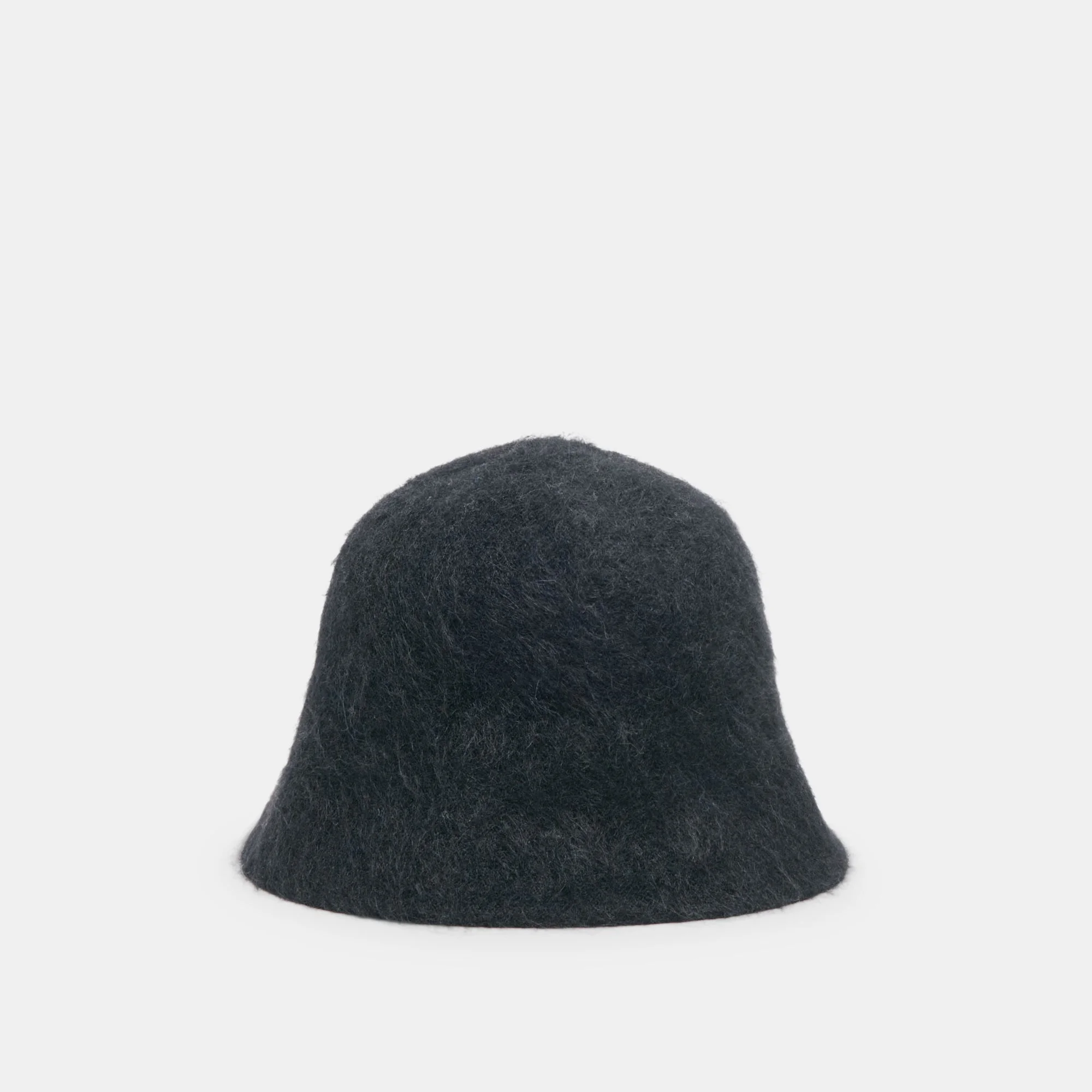 EYELASH BUCKET HAT BLACK - 1