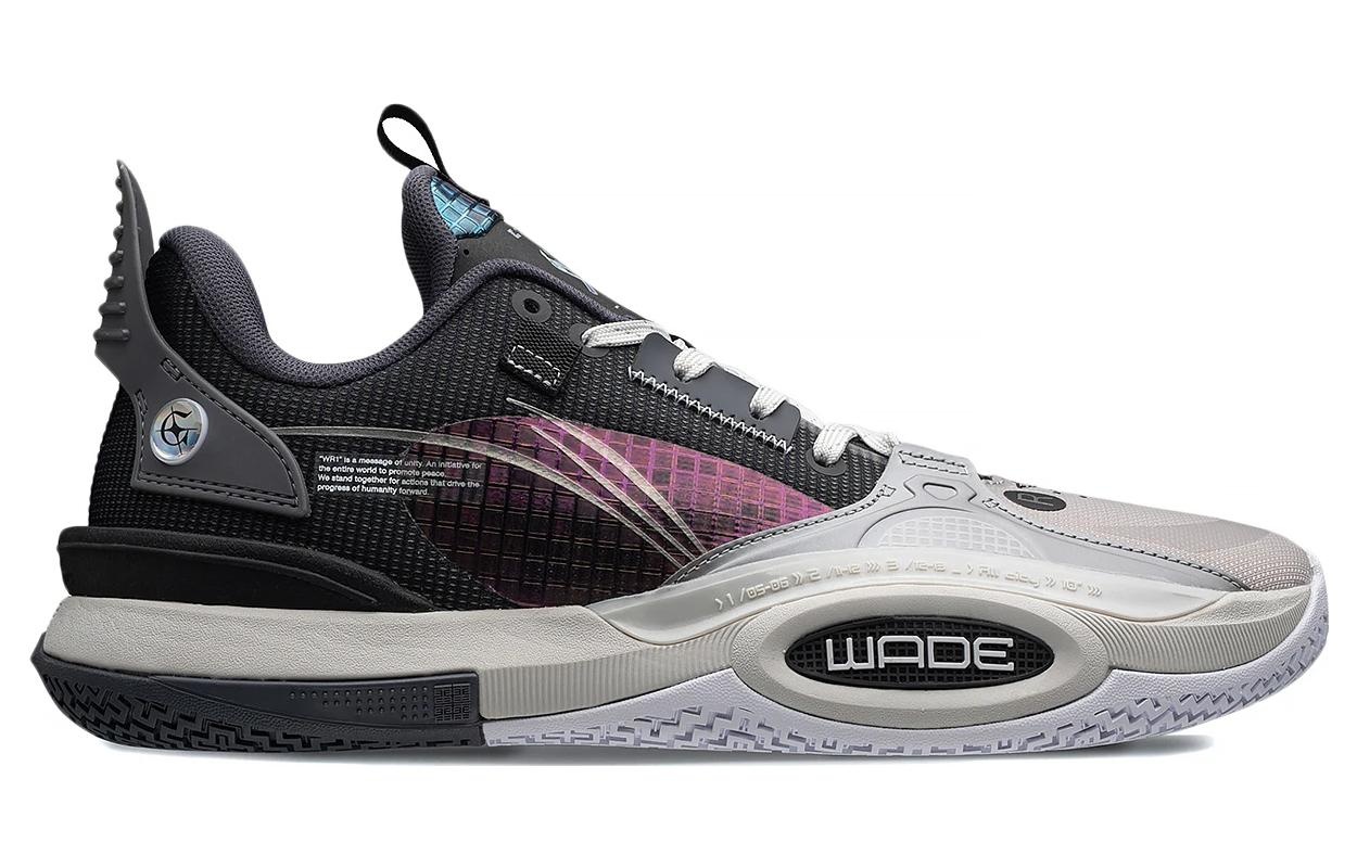 Li-Ning Wade All City 10 x Glare We Are One 'Black Silver' ABAS019-7 - 3