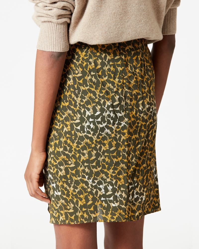 ANGELICA PRINTED MINI SKIRT - 5