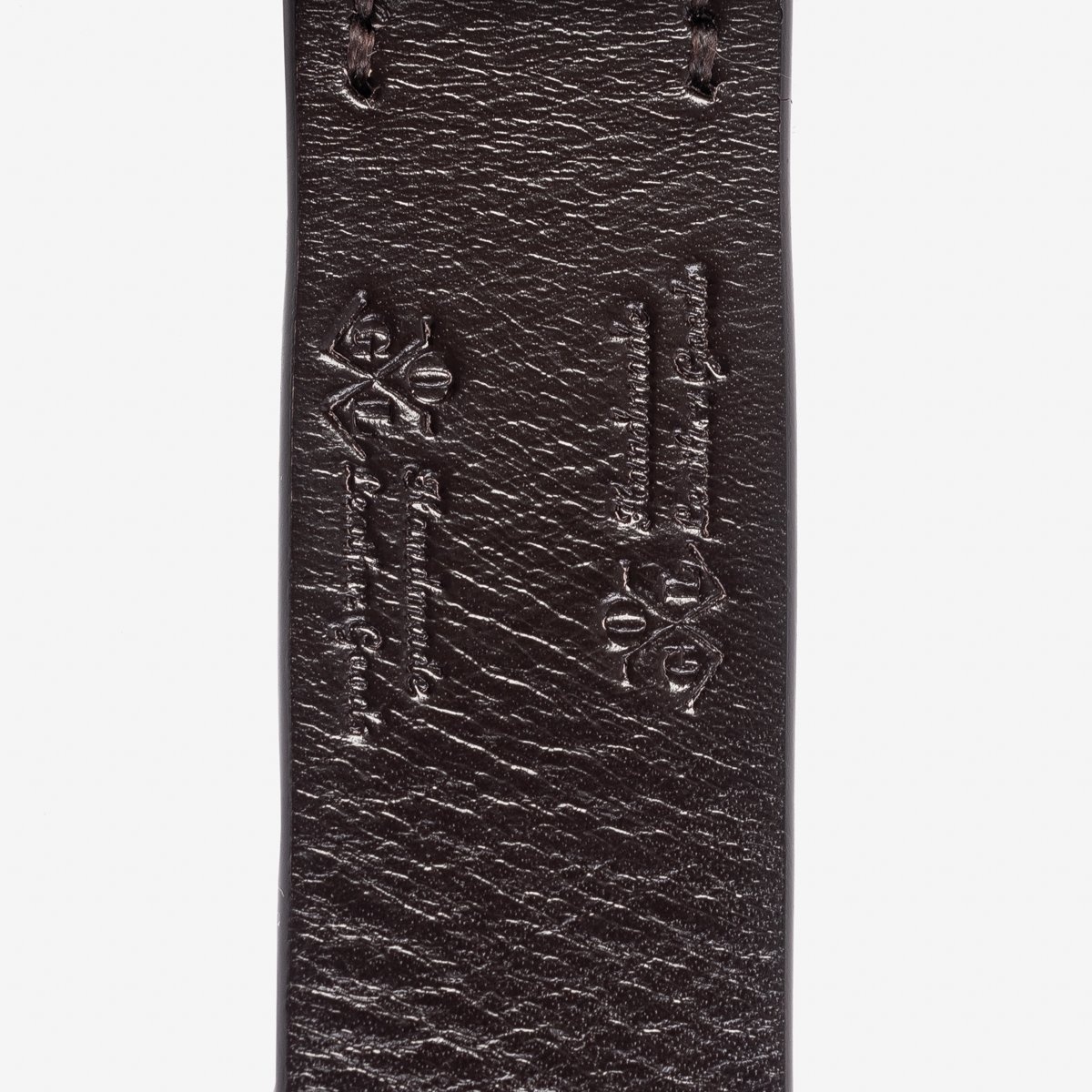 OGL Single Prong 1.1" Scout Leather Belt - Brown - 3