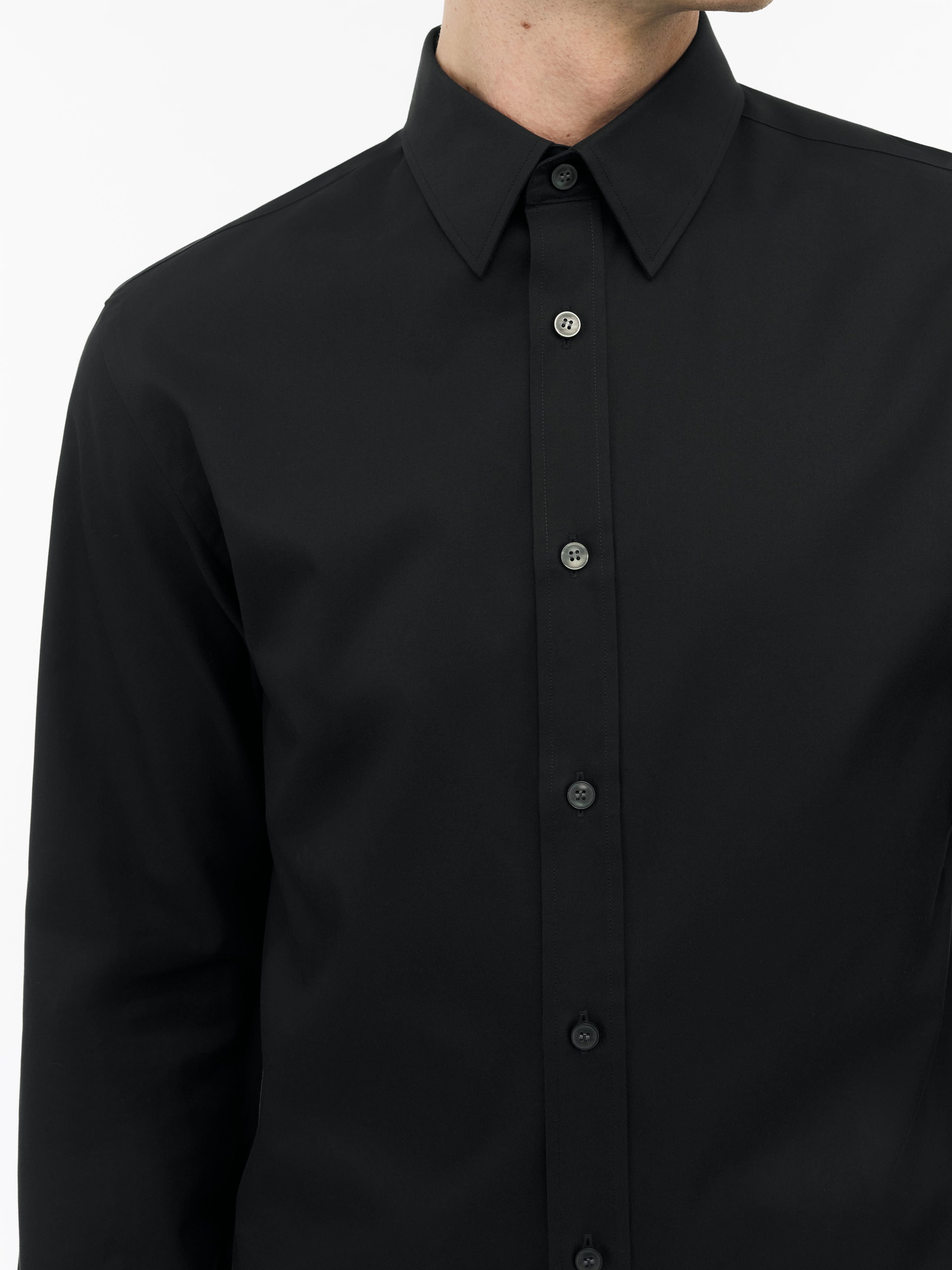 Adley Forward Pointing Collar Shirt - 4