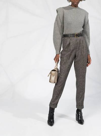 Dolce & Gabbana tapered tweed trousers outlook