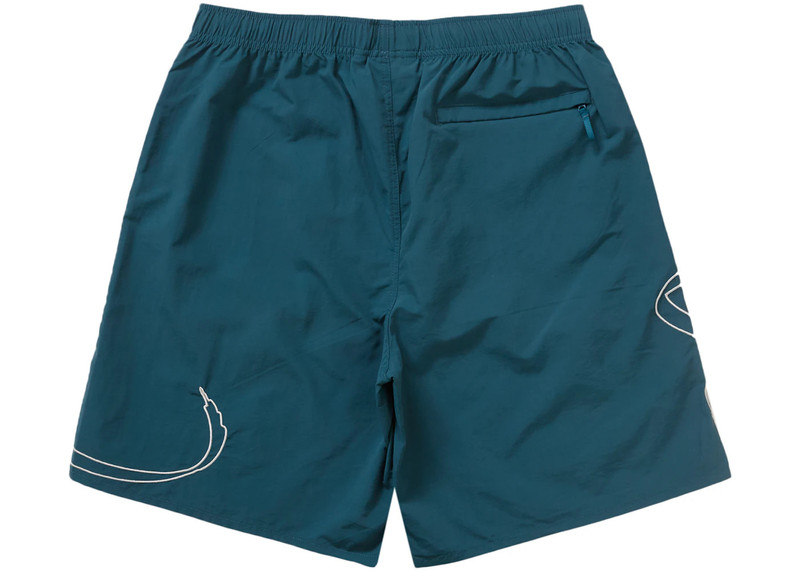 Supreme Supreme Tag Water Short Teal outlook