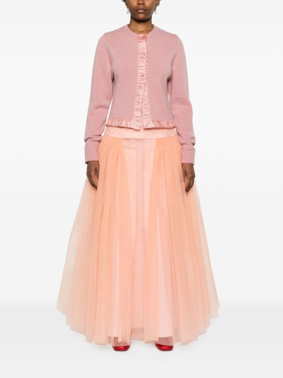 Molly Goddard Robby tulle maxi skirt outlook