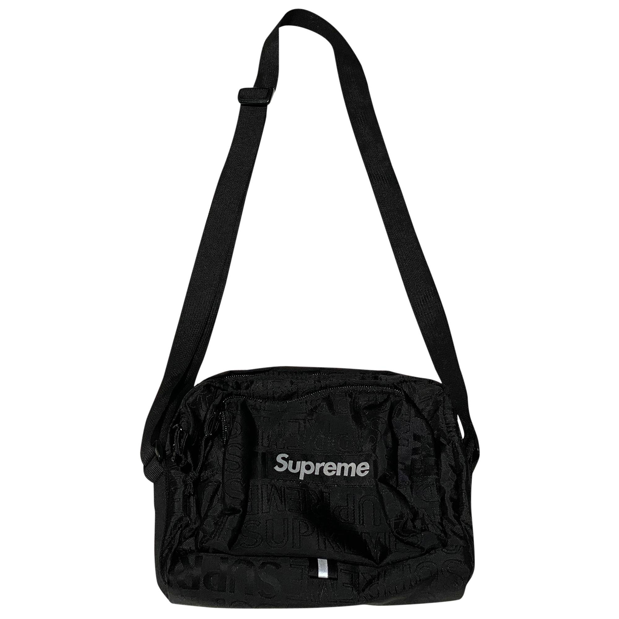 Supreme Shoulder Bag 'Black' - 1