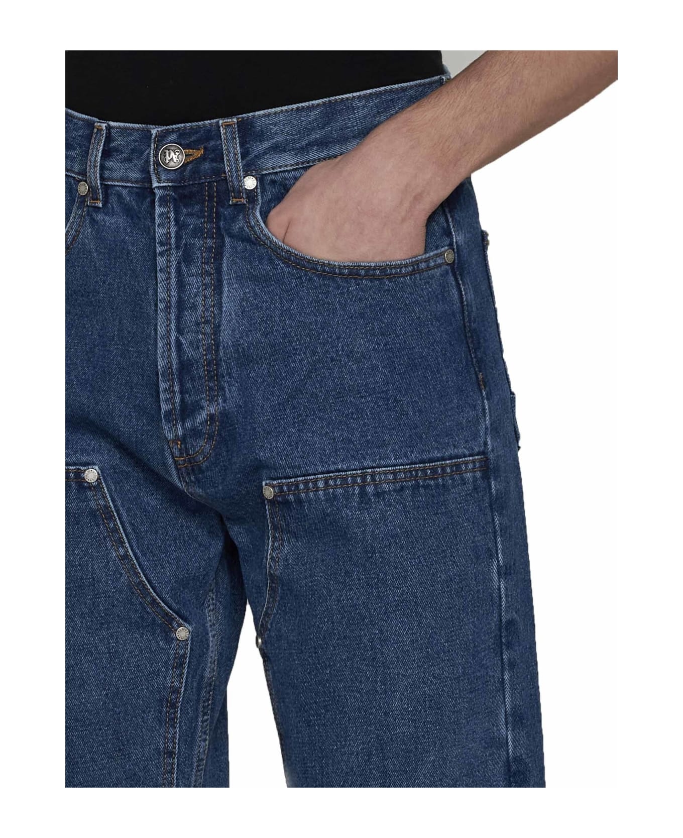 Monogram Workwear Jeans - 5