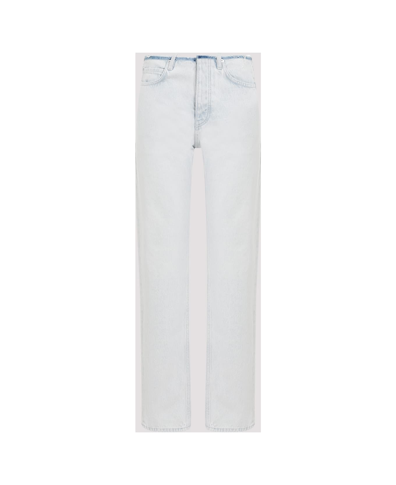 Cut Off Waistband Jeans - 3