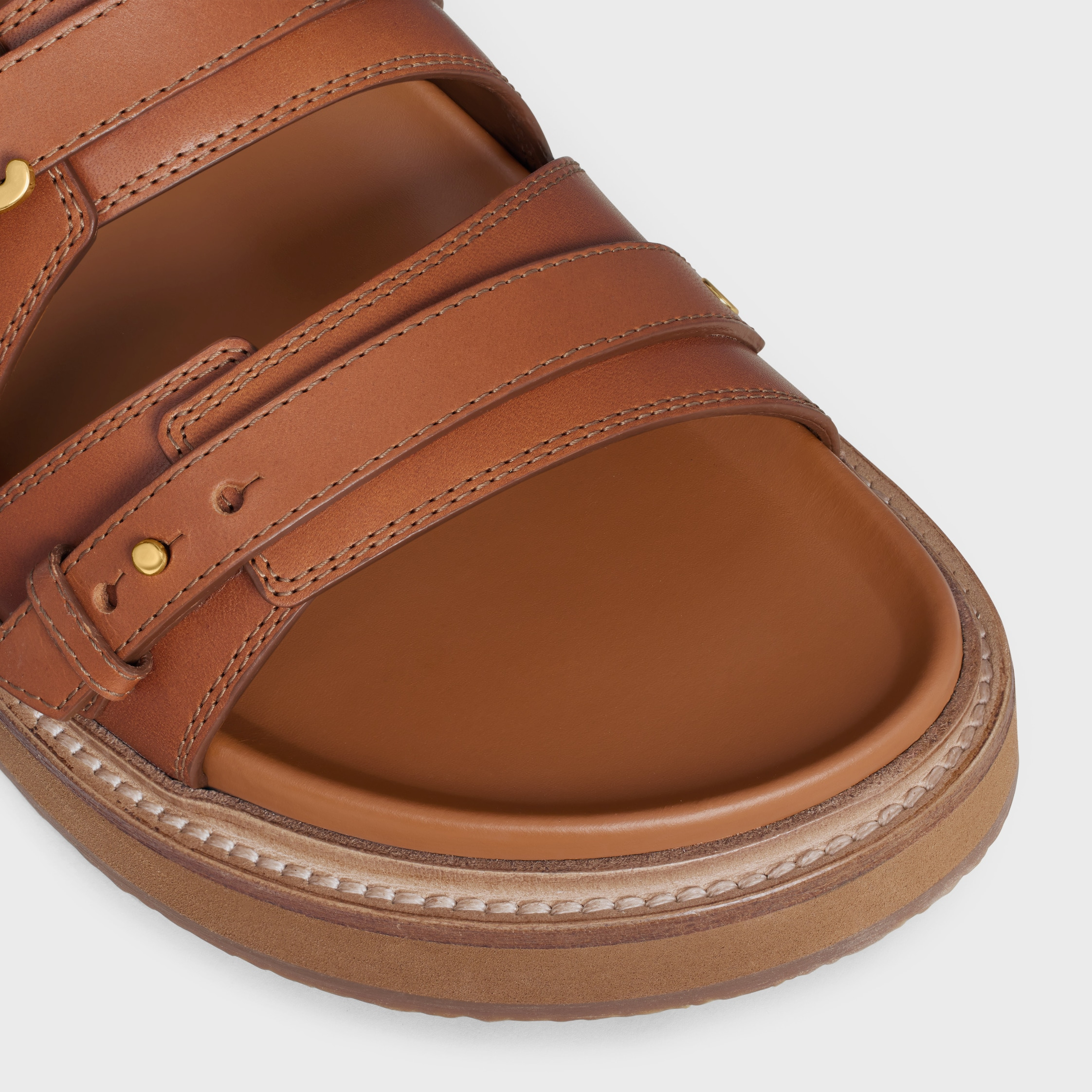 CELINE - TIPPI TRIOMPHE SANDAL in CALFSKIN - 4