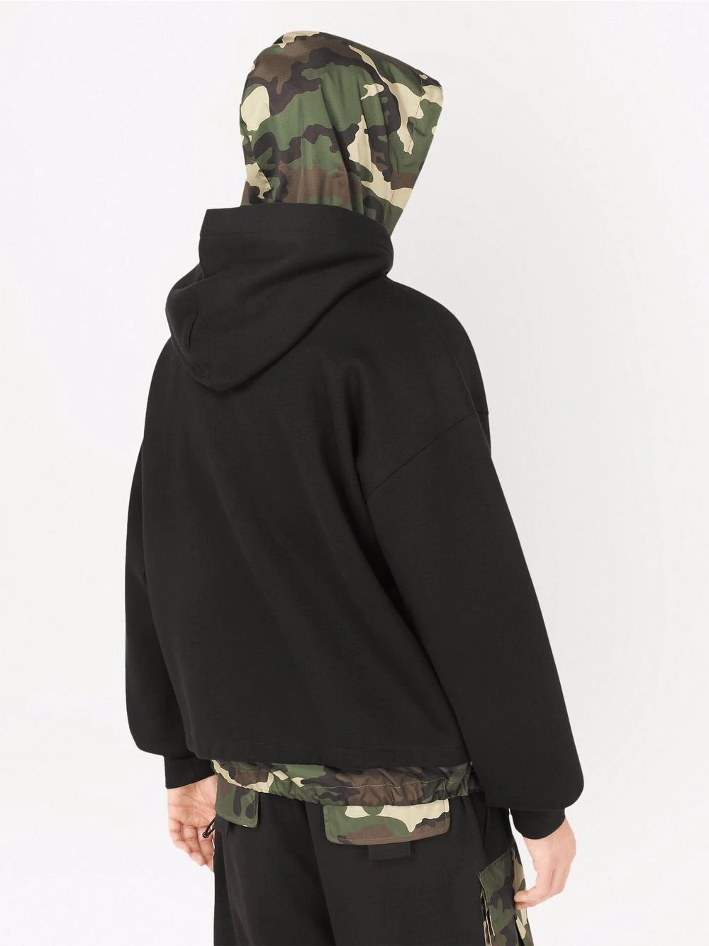 camouflage-print logo hoodie - 6