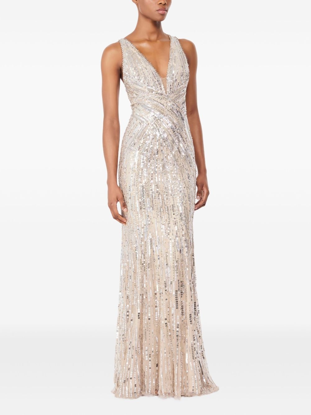 Raquel sequin-embellished gown - 2