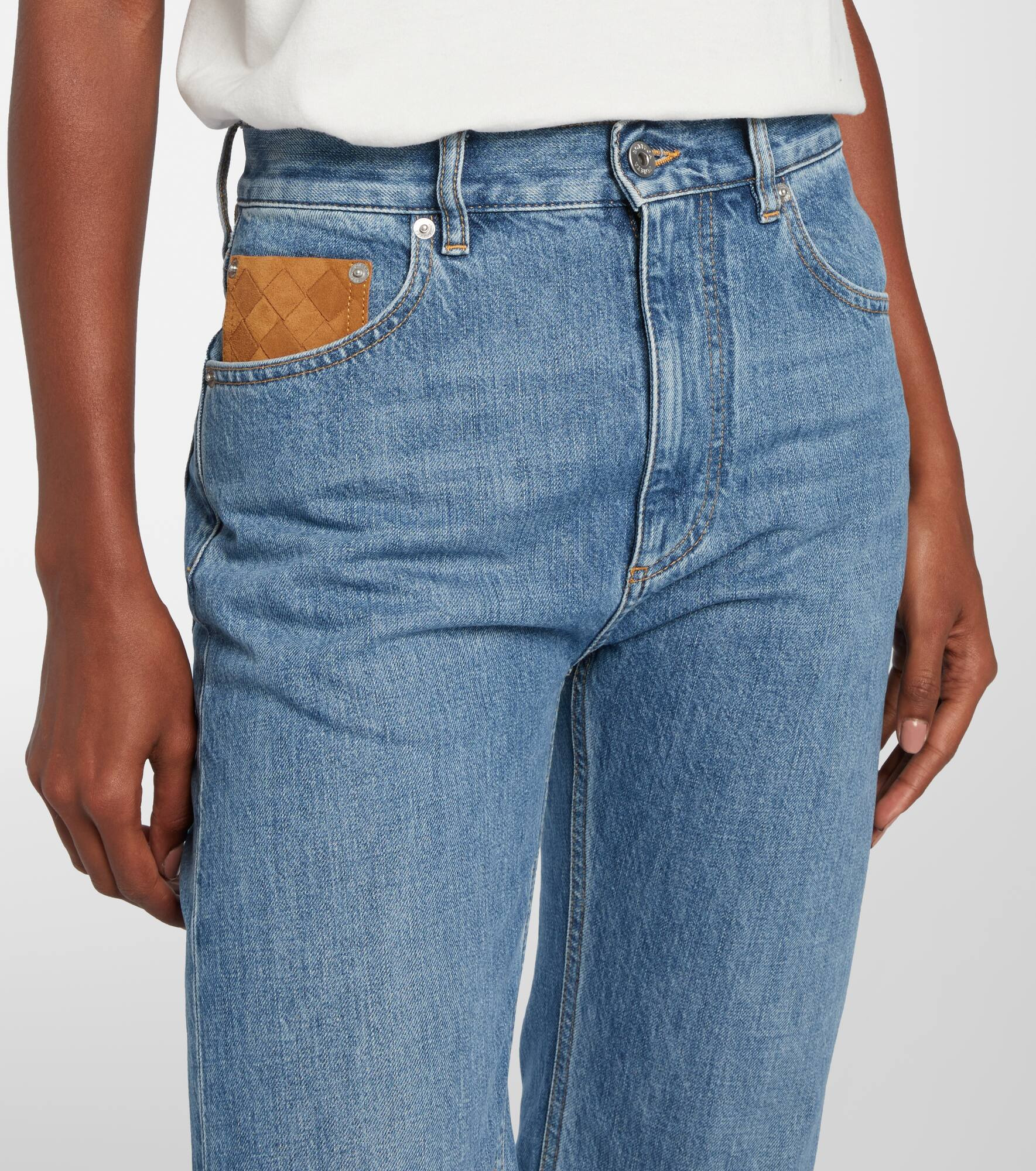High-rise straight jeans - 3