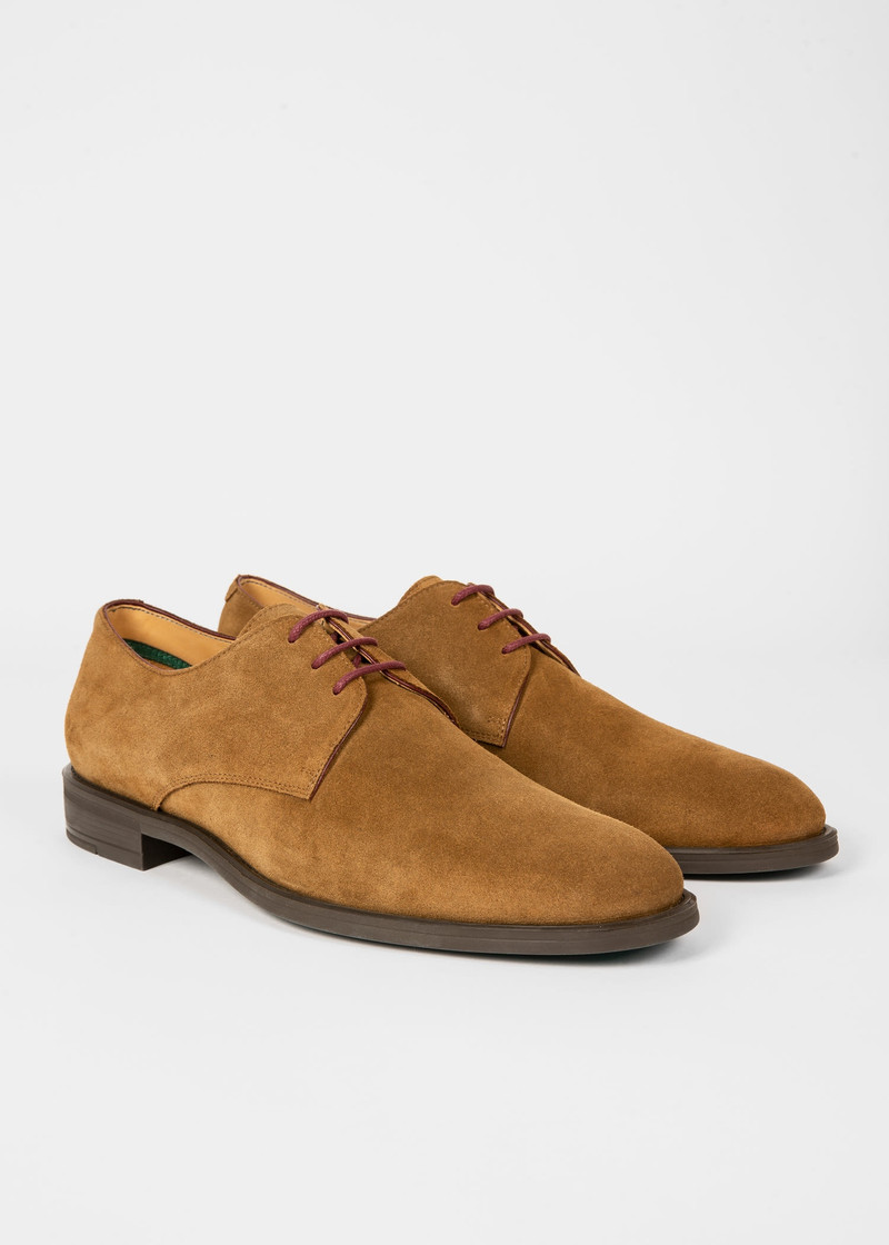 Suede 'Bayard' Derby Shoes 4