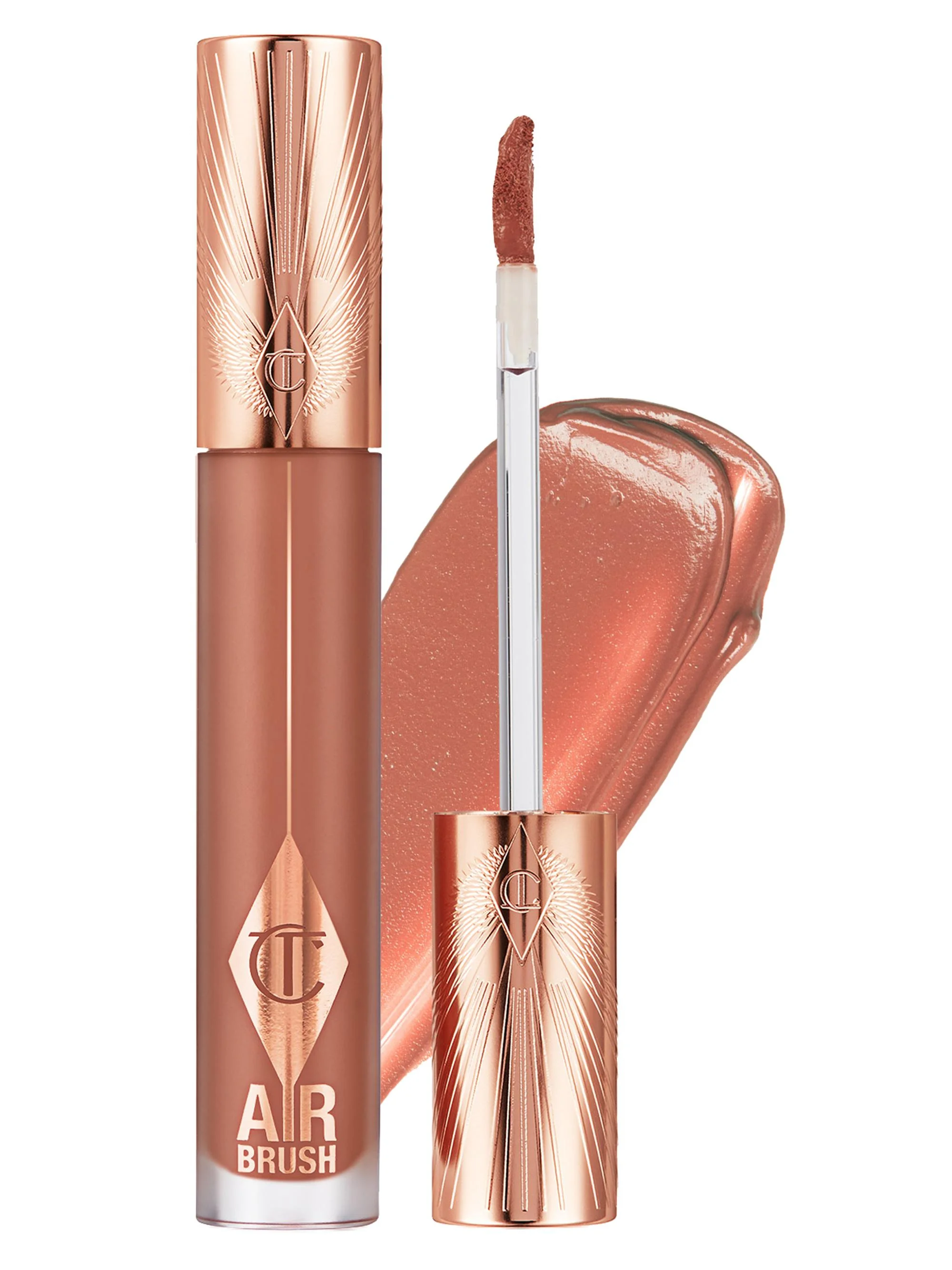 Women's Airbrush Flawless Matte Liquid Lipstick - Nude Blur - 1