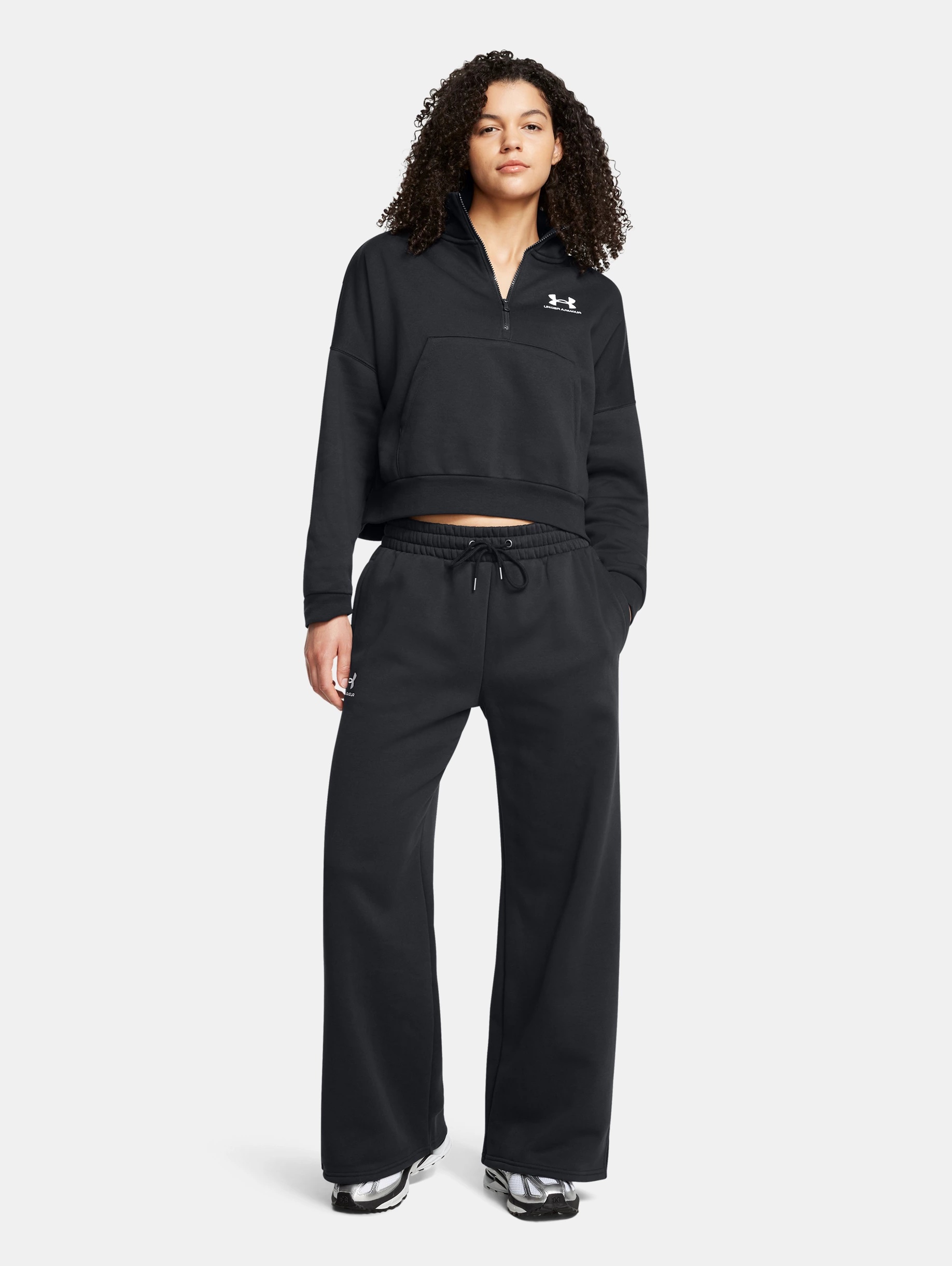 Women's UA Icon Fleece Wide Leg Pants - 5