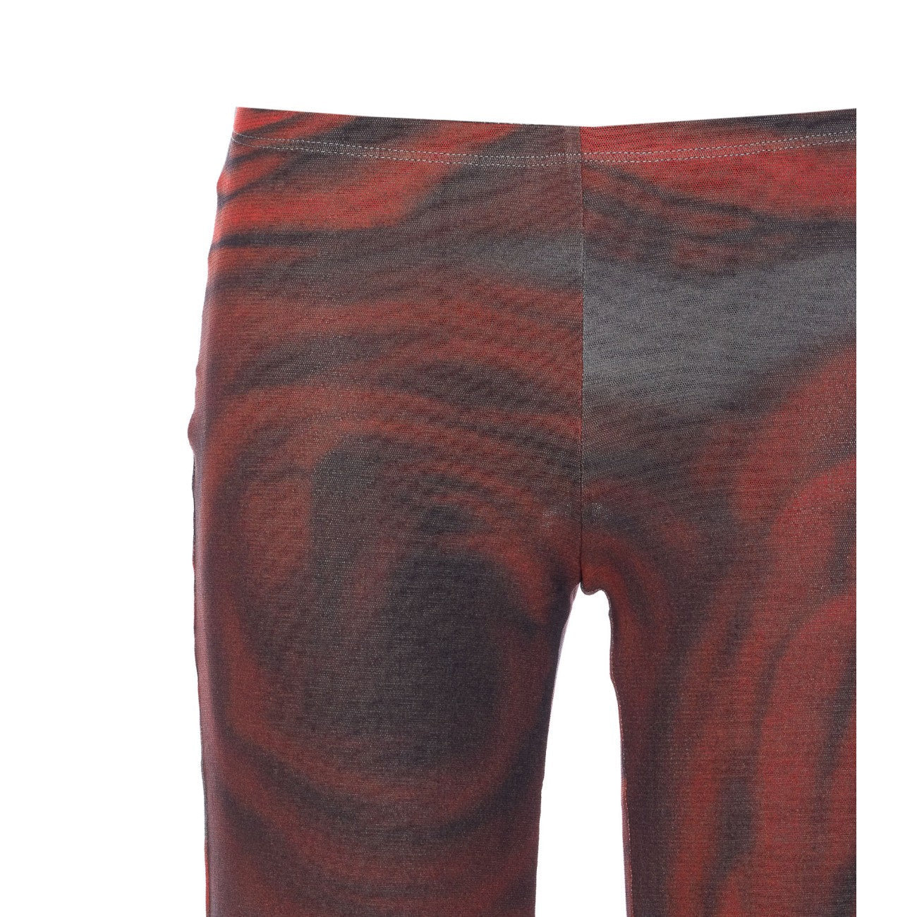 Jean Paul Gaultier Women The Red Blurry Roses Pants - 4