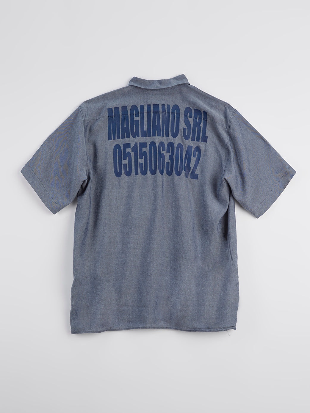 Magliano SRL Short Sleeves Shirt Work Grey - 2