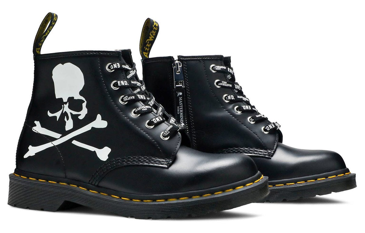 Dr. Martens END. x Mastermind World x 101 Boot 'Skull' 25228009 - 3