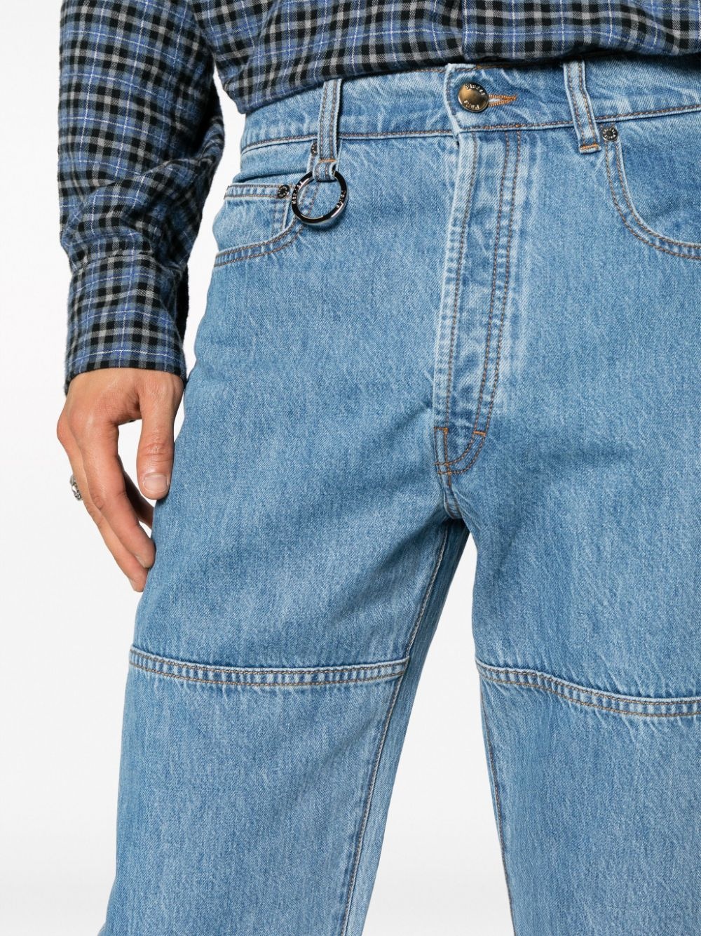 Corner mid-rise straight-leg jeans - 5