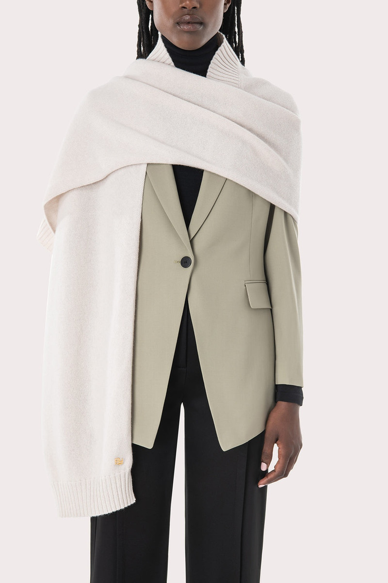 BY FAR Collar Scarf Dune Wool outlook