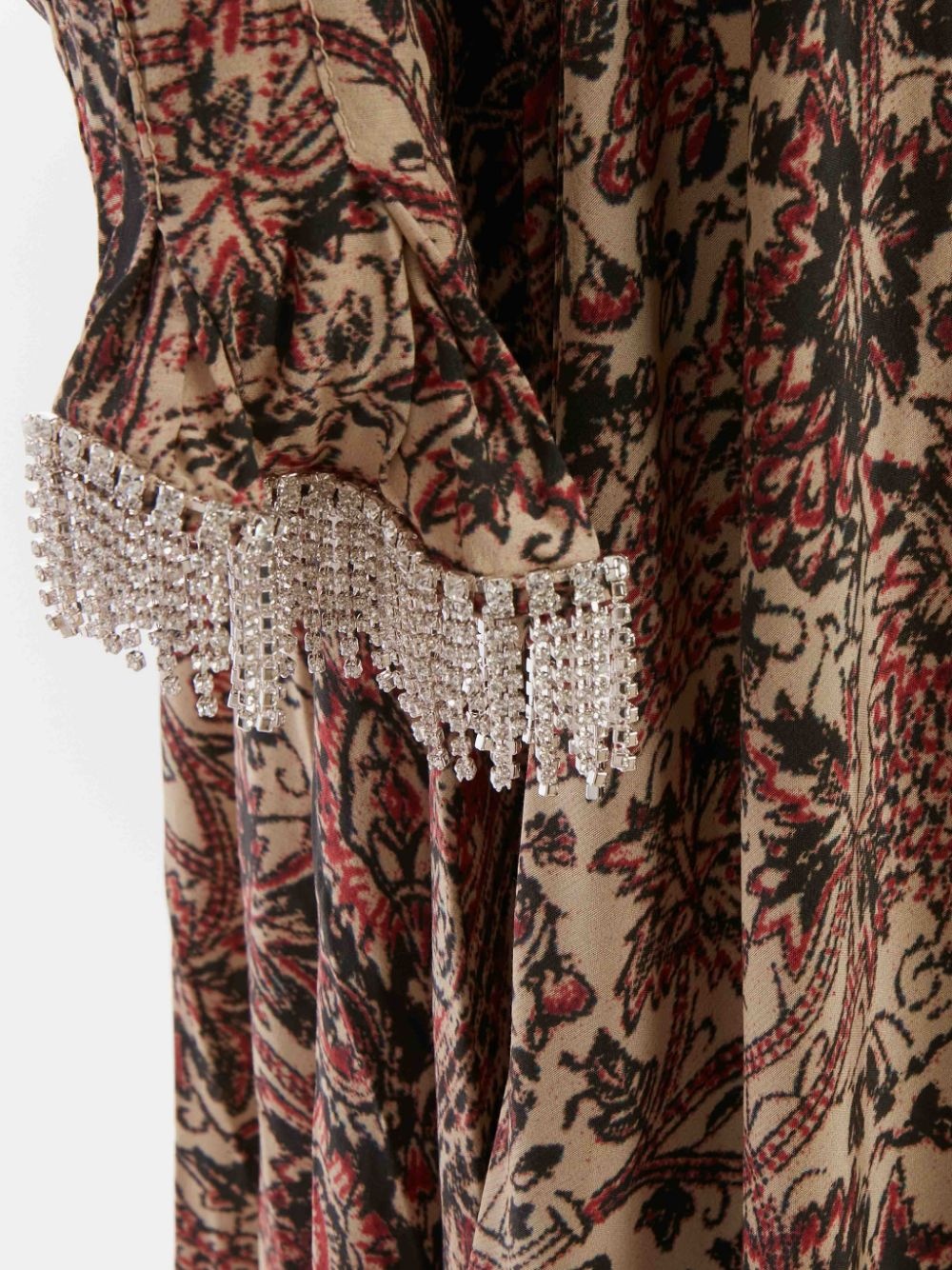 EMBELLISHED ASYMMETRIC SHIRT DRESS - 2