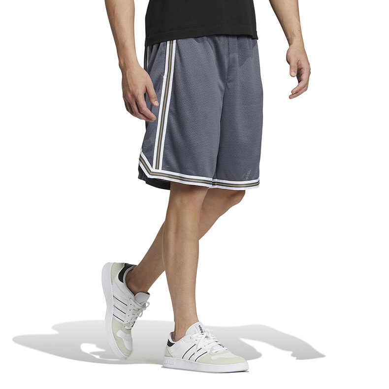 adidas Neo U BB Mesh Shorts 'Grey' HM2047 - 4