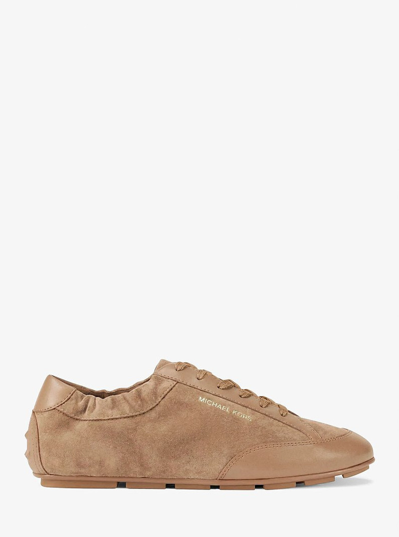 Susie Suede and Leather Trainer 1