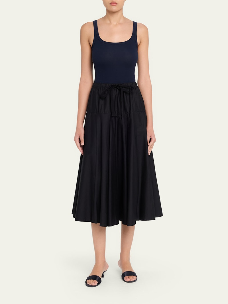 JAMIE HALLER The Italian Summer Midi Skirt outlook